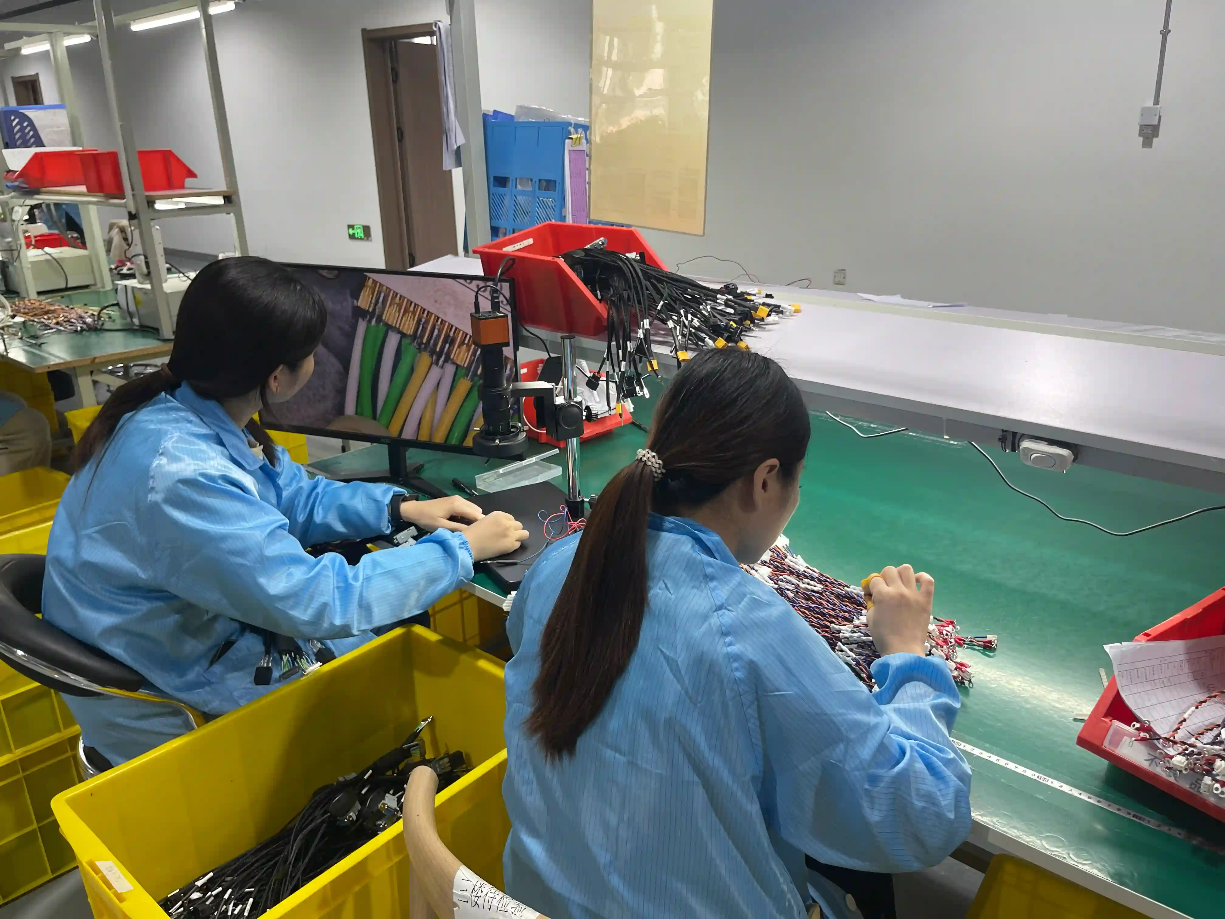 Waterproof robot cable assembly validation and outgoing quality testing