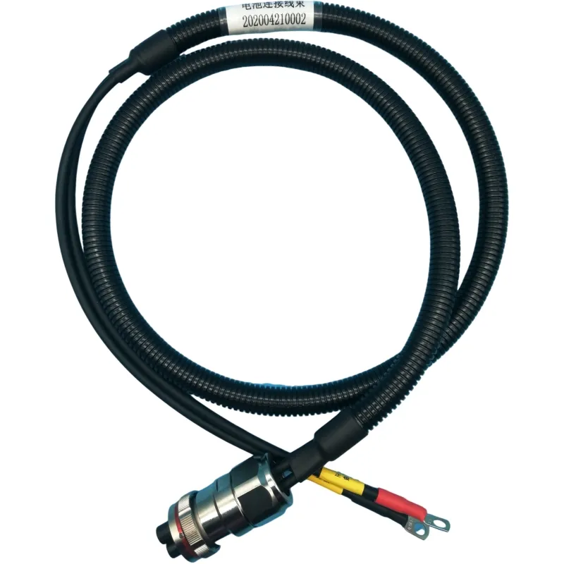 Custom connector cable assembly for robotics OEM integration